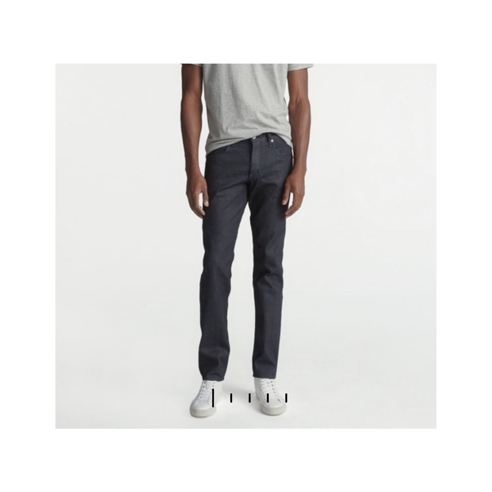 Rag & Bone Fit 2 Slim Tonal Rise Buttoned Stretch Jeans NWOT
